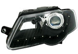Кристални фарове DAYLINE VW PASSAT 3C (2005-2010) - черни
