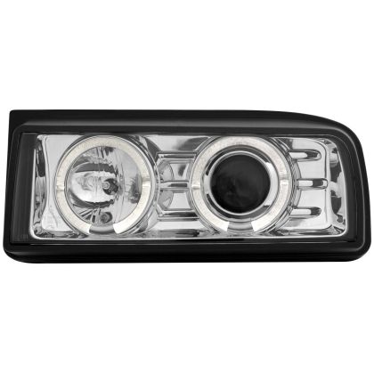 Кристални фарове Angel Eyes VW CORRADO - хром