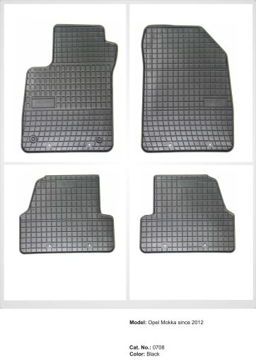 Гумени стелки за OPEL Mokka (2012-2019) / CHEVROLET Trax (2013-2022), марка Frogum