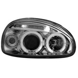 Кристални фарове OPEL CORSA B (1993-2001) - хром