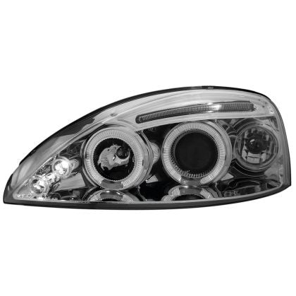 Кристални фарове OPEL CORSA C (01-06) - хром