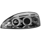 Кристални фарове OPEL CORSA C (01-06) - хром