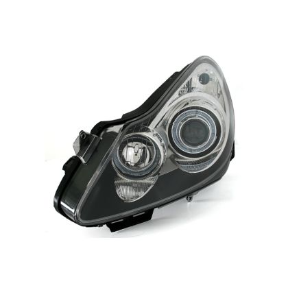 Кристални фарове OPEL CORSA D (2006-2010) - черни