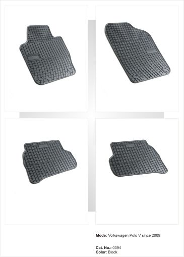 Гумени стелки за VW Polo V (2009-2017)