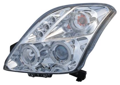 Кристални фарове SUZUKI SWIFT (2005-2010)- хром