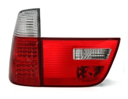 Диодни стопове BMW X5 (1999-2006) - черен хром