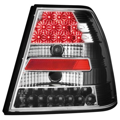 Диодни стопове за Бора / VW BORA седан - черни