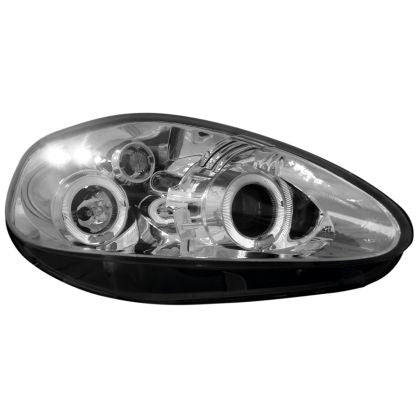 Кристални фарове FIAT Grande PUNTO (2005-2008) - хром