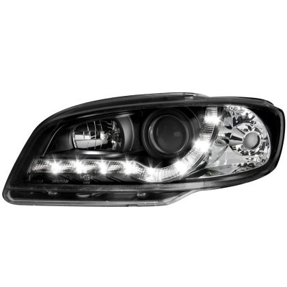 Кристални фарове SEAT IBIZA 6K2 (00-02) - черни