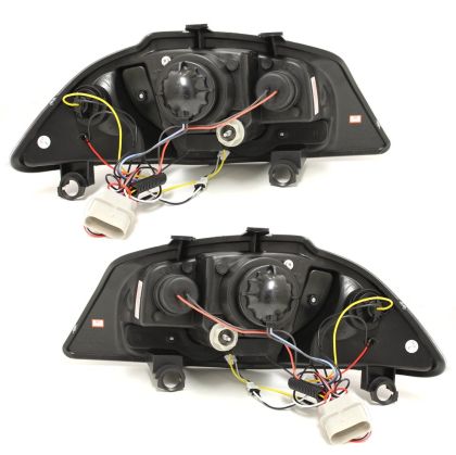 Кристални фарове SEAT IBIZA 6L (2003-2008) - черни