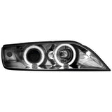 Кристални фарове Angel Eyes BMW Z3 (96-02) - хром