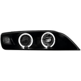 Кристални фарове Angel Eyes BMW Z3 (96-02) - черни