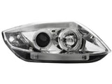 Кристални фарове Angel Eyes BMW Z4 (03-09) - CCFL хром