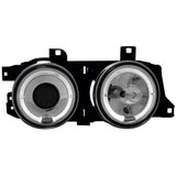 Кристални фарове Angel Eyes BMW E32 / E34 (89-95) - хром