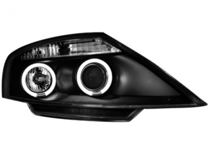 Кристални фарове ANGEL EYES CITROEN C3 (2002-2009) - черни