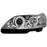 Кристални фарове ANGEL EYES CITROEN C4 (2004-2008) ел. рег.- хром
