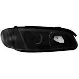 Кристални фарове OPEL OMEGA B (94-99) - черни