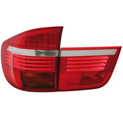Диодни стопове BMW X5 (2007-2010) - хром