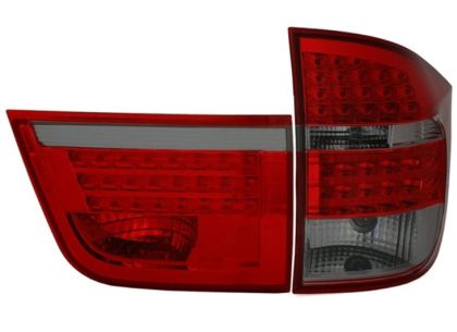 Диодни стопове BMW X5 Е70 (2007-2010) - опушени