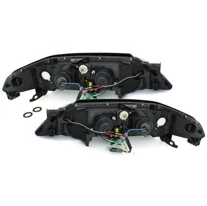 Кристални фарове RENAULT LAGUNA (2001-2005)- хром