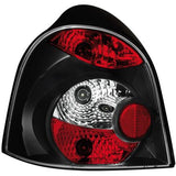 Кристални стопове RENAULT TWINGO (00-07) - черни