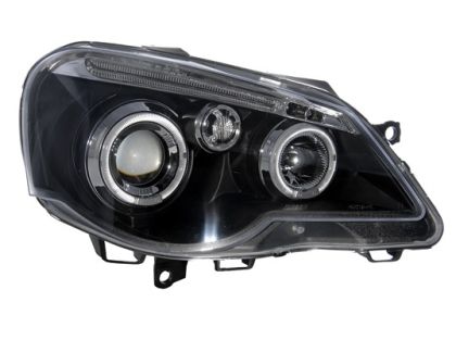 Кристални фарове VW POLO 9N2 (2005-2009) - черни
