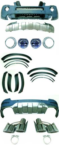 Body Kit - AMG Пакет за Mercedes ML W164 (2008-2011)