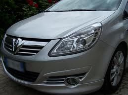 Кристални фарове OPEL CORSA D (2006-2010) - хром