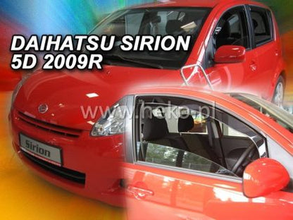 Ветробрани за DAIHATSU SIRION (2005+) / SUBARU JUSTY (2007 - 2011) 5 врати - 2бр. предни