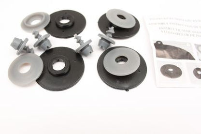 Гумени стелки за Golf 4 / Bora / Beetle / Jetta / Skoda Octavia 1 (1997-2010) / Seat Leon (1999-2005) / Seat Toledo (1999-2004) - тип леген сиви