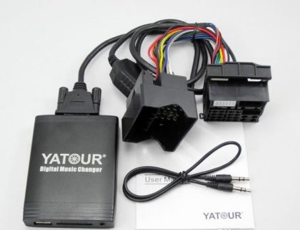 USB / MP3 audio inteface с Bluetooth* BMW E36,E38,E39,E46,X3,X5,Z3,Z8,MINI R5x - за 40 пинов порт