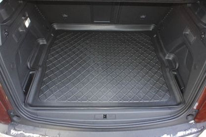 Гумирана стелка за багажник за Peugeot 3008 II (2016+) / Opel Grandland X (2017+) on adjustable boot floor in upper position (flat loading threshold)