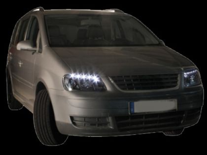 Кристални фарове VW TOURAN / CADDY (03-06)
