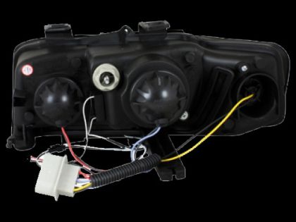 Кристални фарове DAYLINE AUDI A4 (2001-2004) - хром