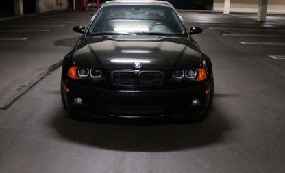 Ангелски Очи кристални за BMW E46 седан, комби (1998-2005) / E46 купе (1998-2003) - U-Design с лупи на дълги светлини