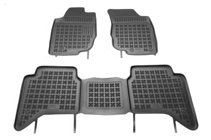 Гумени стелки за TOYOTA Hilux (2005-2015) - 4 врати- тип леген