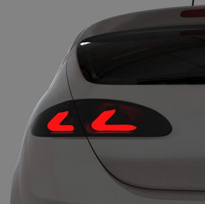 Диодни стопове SEAT LEON 1P (2005-2009) - Lightbar design опушени