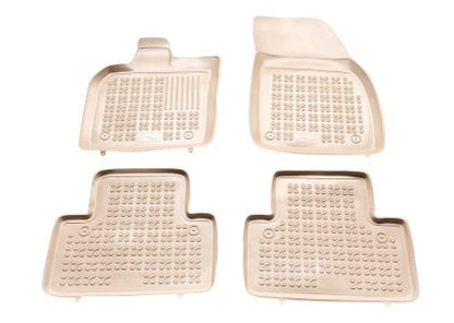 Гумени стелки за VOLVO V50 (2004-2012) - тип леген бежови