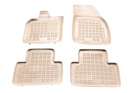 Гумени стелки за VOLVO V50 (2004-2012) - тип леген бежови