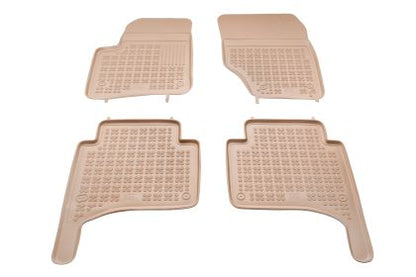 Гумени стелки за VW Touareg I / Porsche Cayenne I (2002-2010) - тип леген бежови