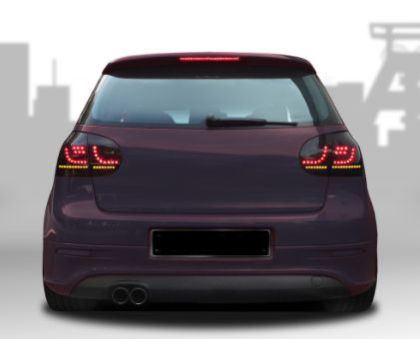 Кристални диодни стопове VW GOLF 5 - черни