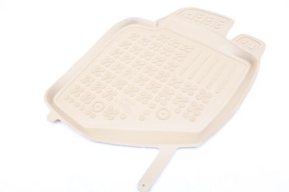 Гумени стелки за VOLVO S60 / S80 / V70 / XC70 (2000-2007) - тип леген бежови