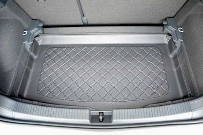 Гумирана стелка за багажник за Volkswagen T-Cross (2019+)  lower boot; adjustable boot floor in the lowest position