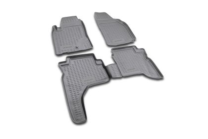 3D Гумени стелки за MITSUBISHI Pajero Sport (1997-2008) 4 pcs.