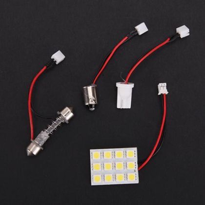 Диодна плочка с 12 SMD диода