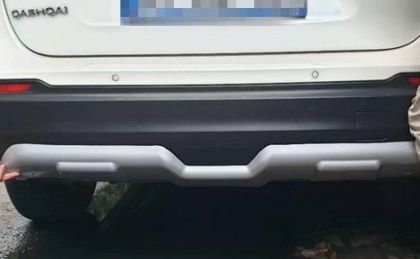 Преден и заден протектор броня за Nissan Qashqai (2017-2019)