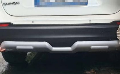 Преден и заден протектор броня за Nissan Qashqai (2017-2019)
