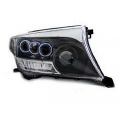 Кристални Фарове TOYOTA LAND CRUISER FJ200 (2007-2012) - черни