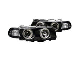 Кристални фарове Angel Eyes BMW E38 (1998-2001) - черни