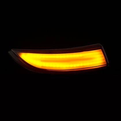 Диодни мигачи за странични огледала за Ford Fiesta (2008-2018), B-Max (2012+) - опушени с бягащ мигач